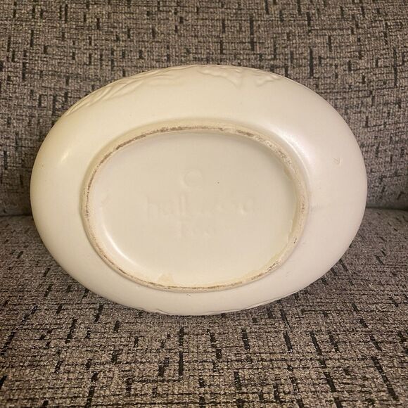 Rare Vintage Hull Pottery Drip Strawberry Basket #F66 EXC Condition - Picture 7 of 10